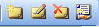 Job search software activity buttons.